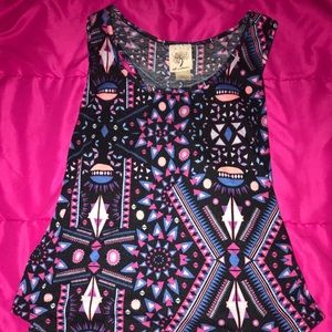 Multi color tank top